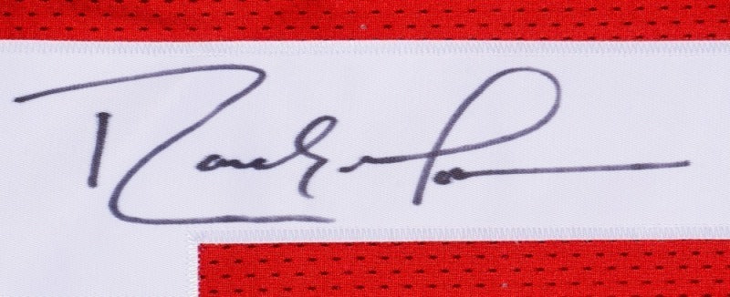 RANDY MOSS SIGNED 2009 NEW ENGLAND PATRIOTS REEBOK THROWBACK JERSEY - JSA