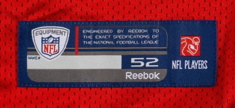 RANDY MOSS SIGNED 2009 NEW ENGLAND PATRIOTS REEBOK THROWBACK JERSEY - JSA