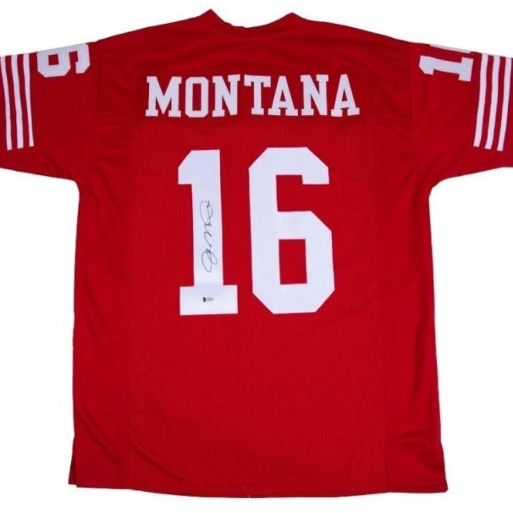 JOE MONTANA SIGNED SAN FRANCISCO 49ERS JERSEY - BECKETT