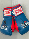Mike Tyson Twice-Signed Pair of Everlast Boxing Gloves (JSA &amp; Tyson)