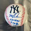 Dwight Gooden Signed OML Yankees Baseball Inscribed &quot;No Hitter 5/14/96&quot; (JSA)