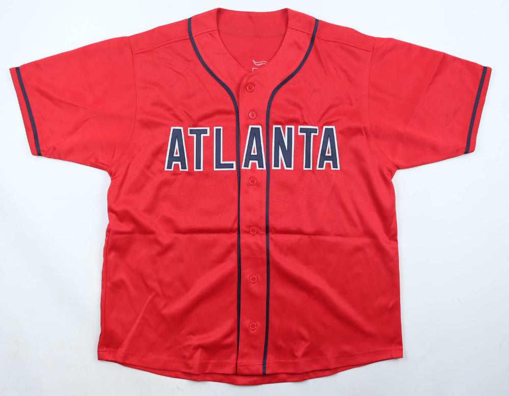 Ronald Acuna Jr. Signed Jersey Inscribed "40/70 Club" (Beckett &amp; Acuna Jr.)