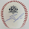 Ronald Acuna Jr. Signed 150th Anniversary OML Baseball (JSA &amp; USA SM)