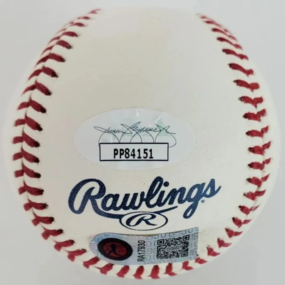 Ronald Acuna Jr. Signed 150th Anniversary OML Baseball (JSA &amp; USA SM)