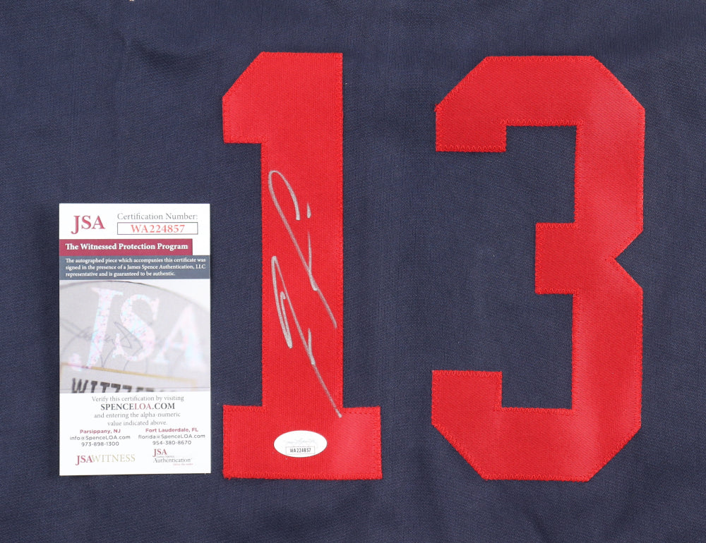 Ronald Acuna Jr. Signed Blue Jersey (JSA)