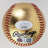 Ronald Acuna Jr. “La Bestia” Signed Gold OML Baseball (JSA COA &amp; USASM)