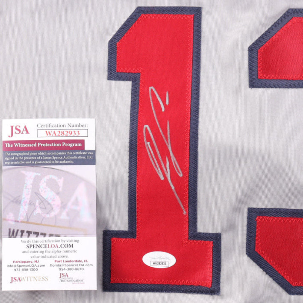 Ronald Acuna Jr. Signed Gray Jersey (JSA)