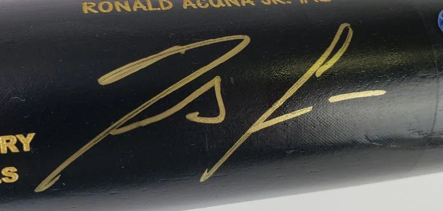 Ronald Acuna Jr. Signed Louisville Slugger LE Rookie Season Baseball Bat (JSA &amp; USA SM COAs)