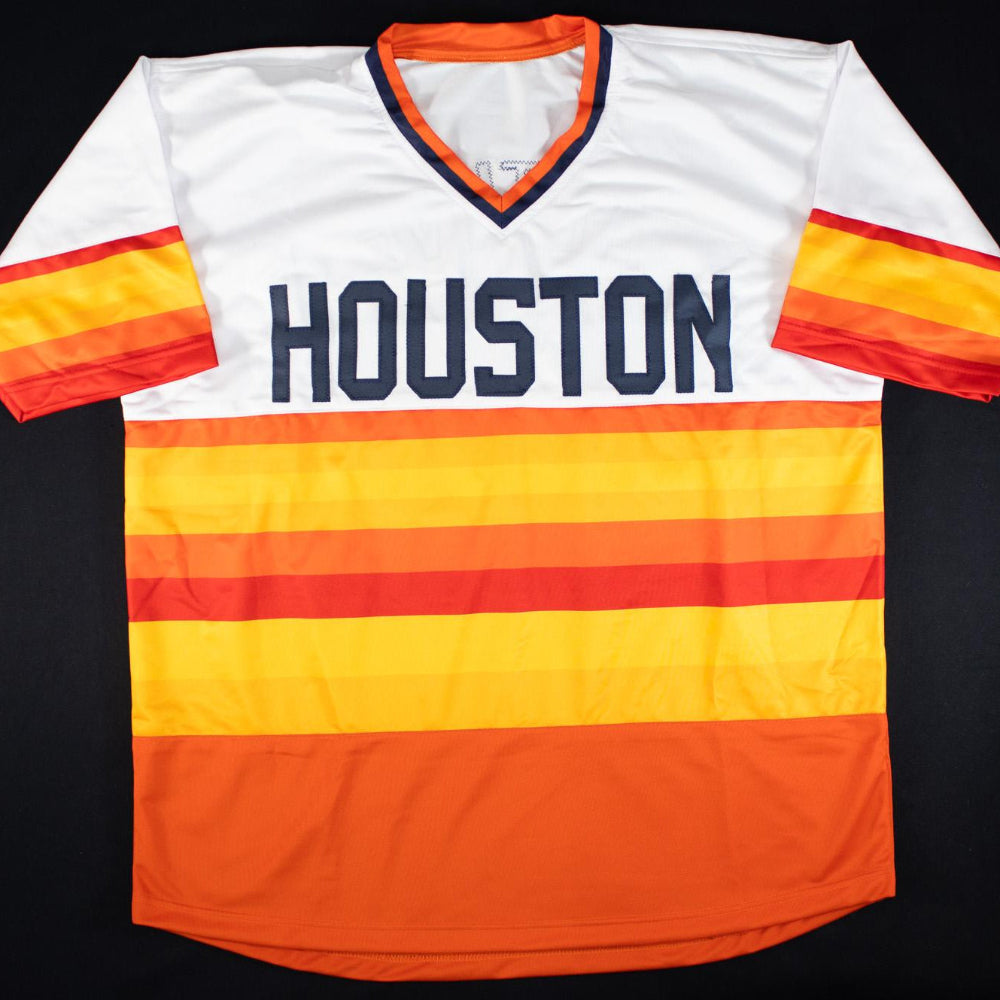 Jose Altuve Signed Astros Orange Striped Jersey With "17 AL MVP" (GT Sports)