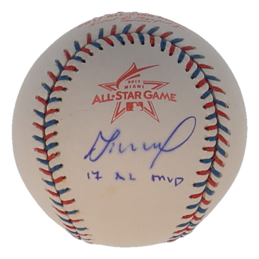 Jose Altuve Signed 2017 All-Star Game Baseball With "17 AL MVP" (JSA & USASM)