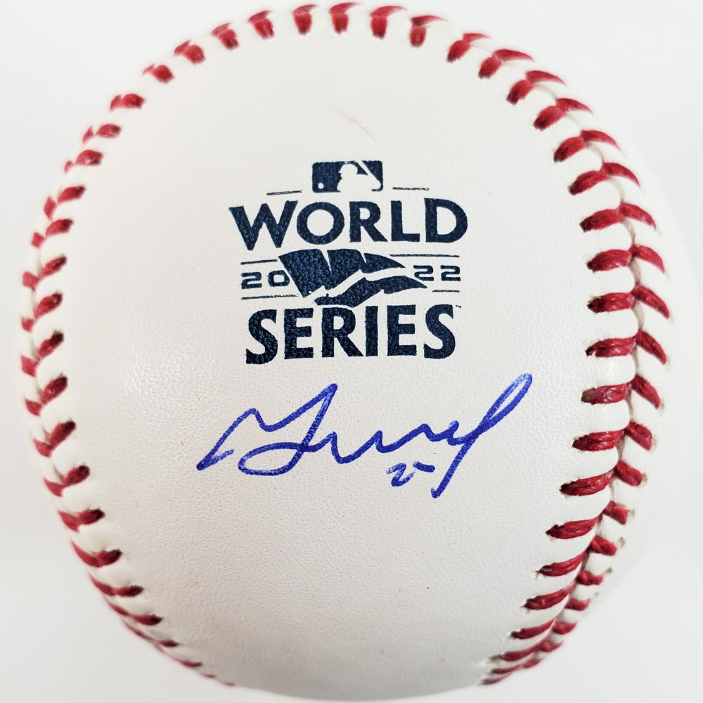Jose Altuve Signed 2022 World Series Baseball (GT Sports)