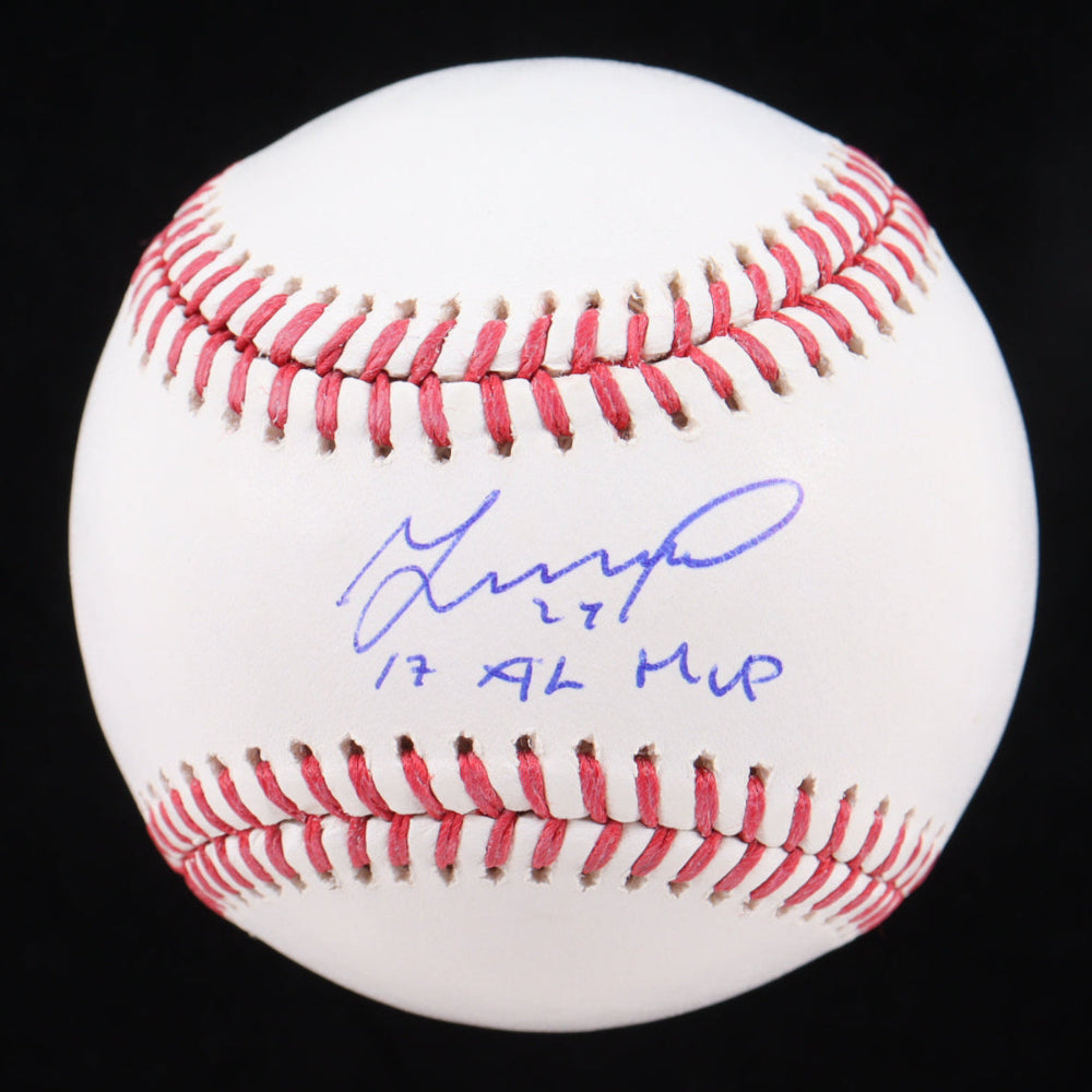 Jose Altuve Signed OML Baseball With "17 AL MVP" (GT Sports)