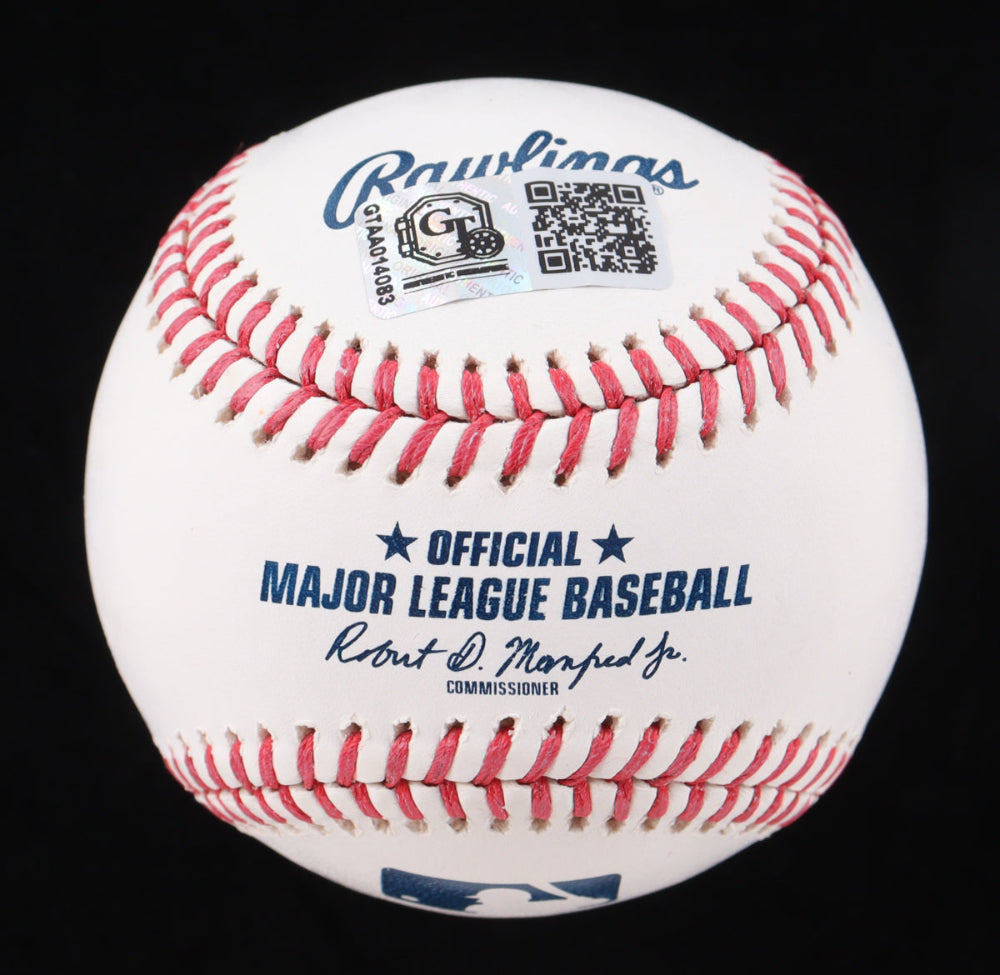 Jose Altuve Signed OML Baseball With "17 AL MVP" (GT Sports)