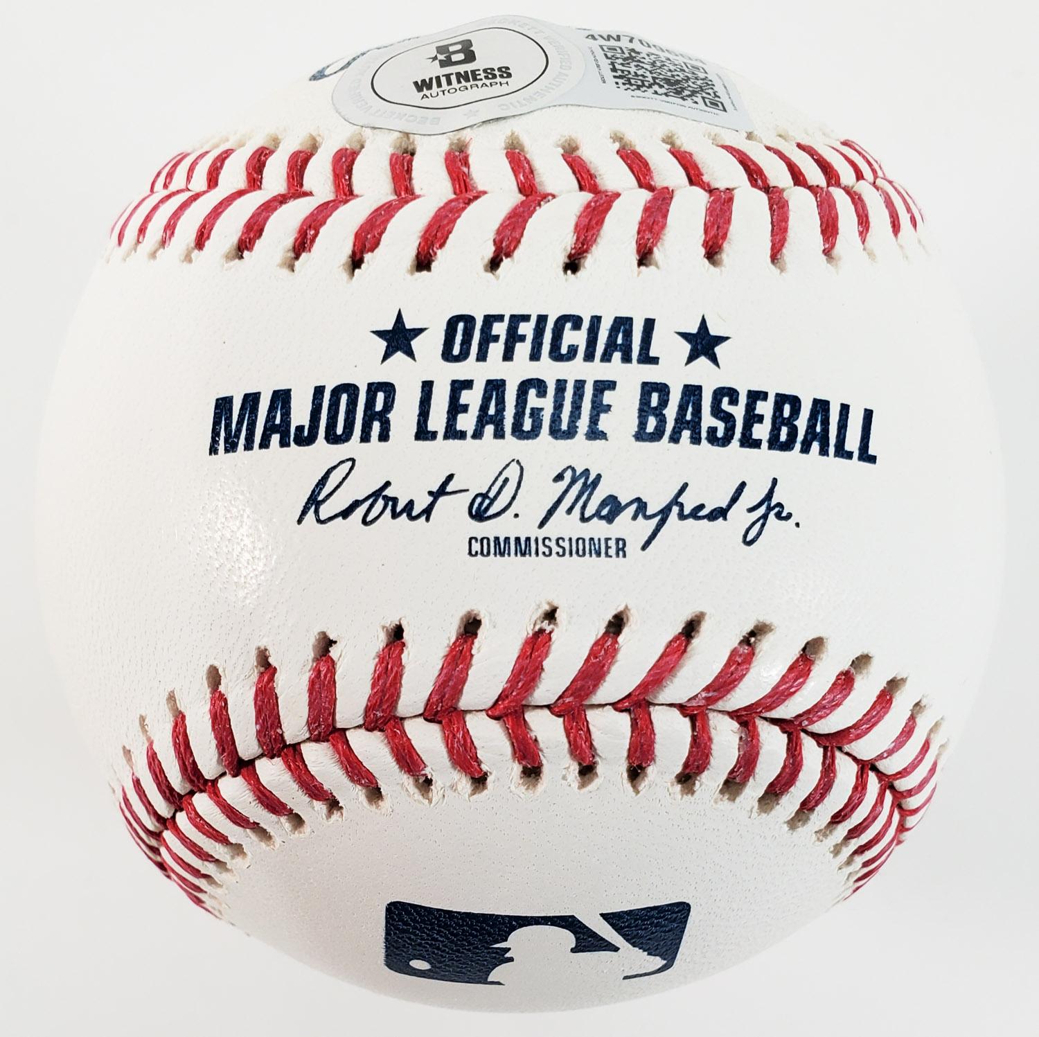 Jose Altuve Signed OML Baseball With "17 AL MVP" (Beckett)