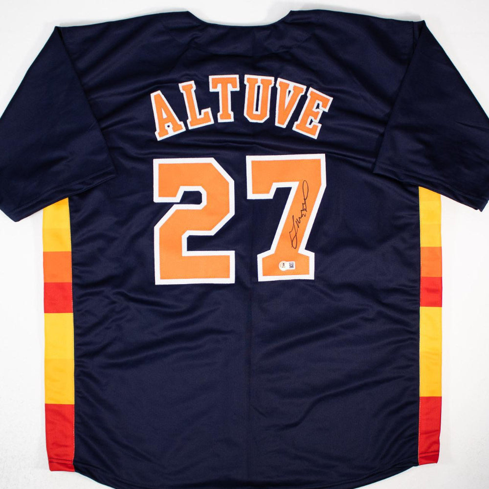 Jose Altuve Signed Astros Jersey (Beckett Witness Certified)