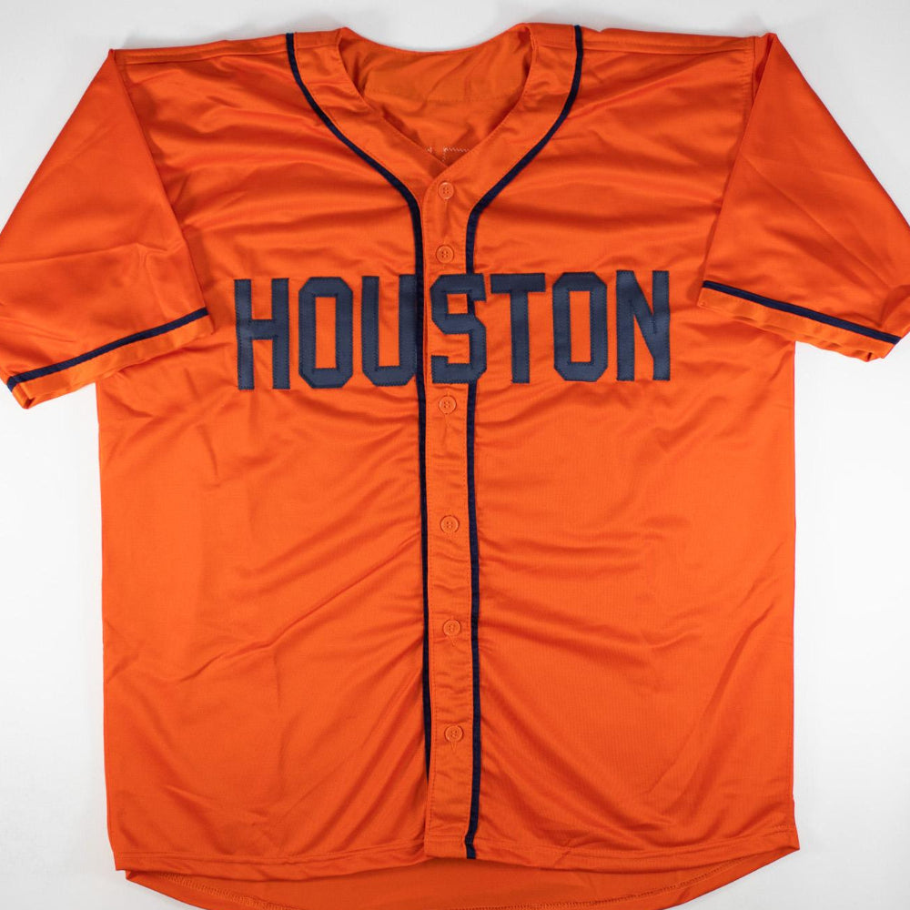 Jose Altuve Signed Houston Astros Orange Jersey (GT Sports Witness Certified)