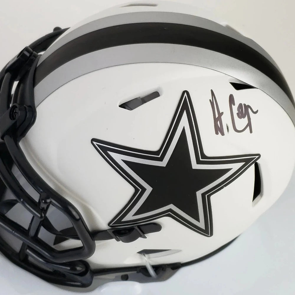 dallas cowboys alternate football helmet Amari Cooper Signed Dallas Cowboys Lunar Eclipse Alternate Speed Mini – GSSM