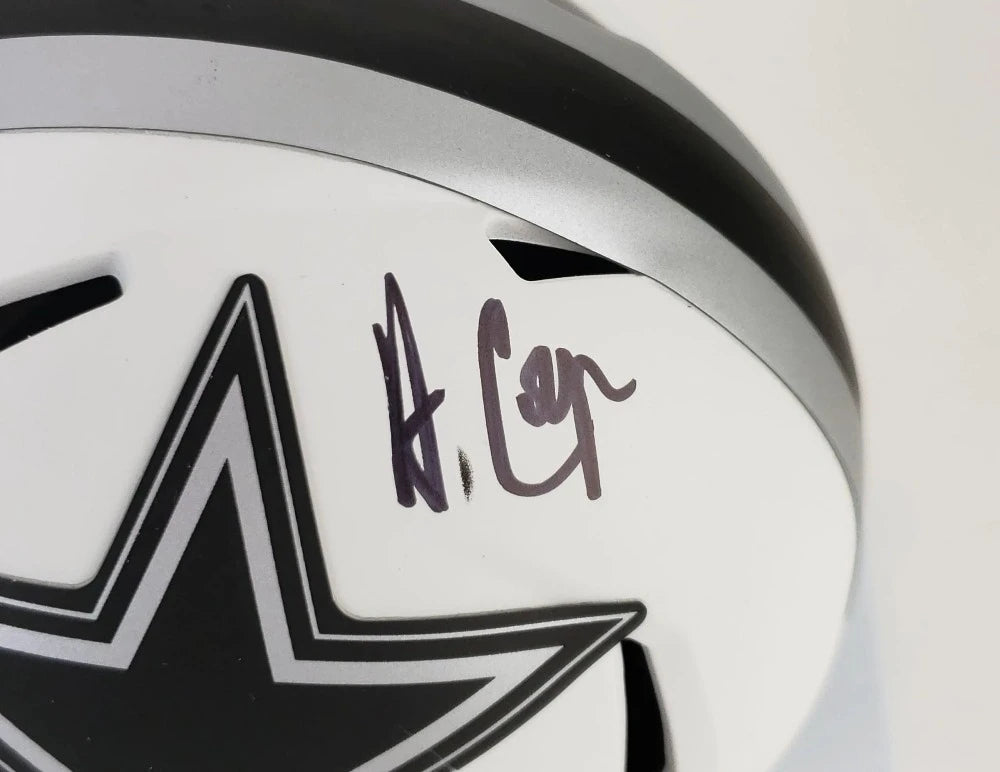 Amari Cooper Signed Dallas Cowboys Lunar Eclipse Alternate Speed Mini Helmet (JSA Witness COA)