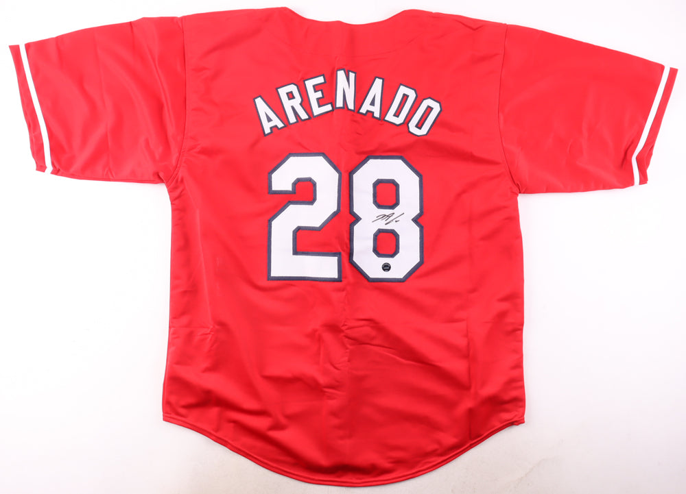 Nolan Arenado Signed "The Lou" Jersey (Authentic Ink)