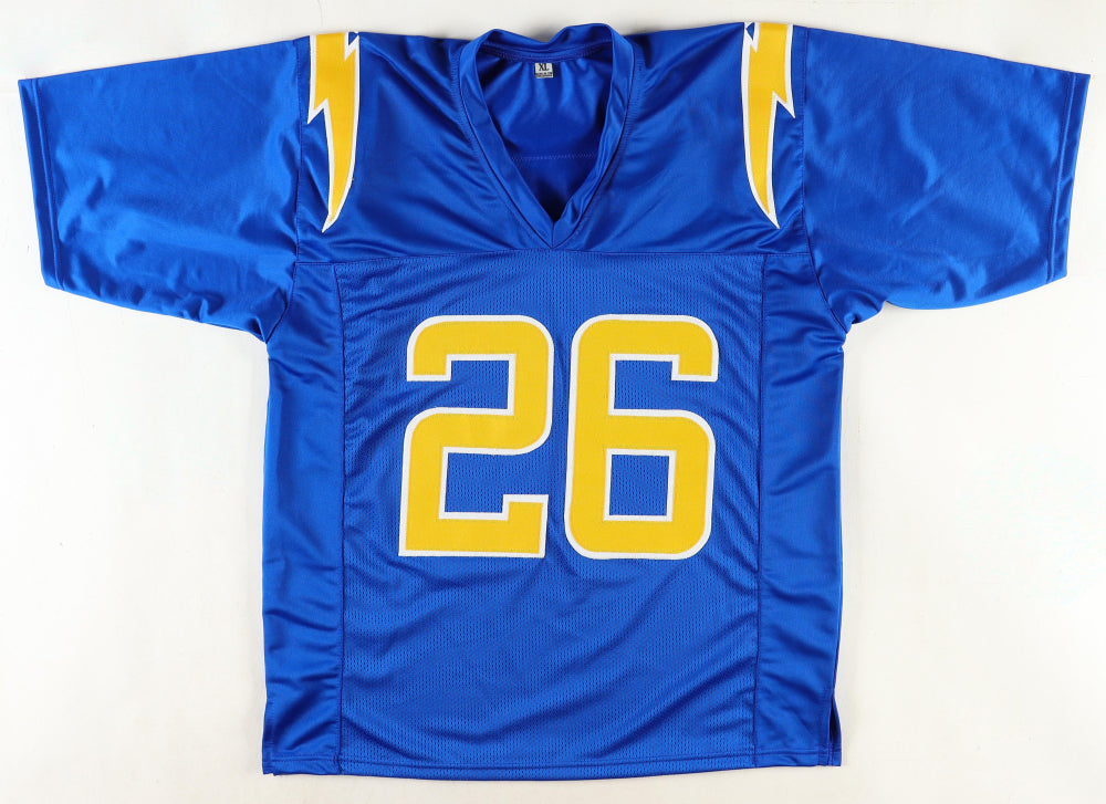 Asante Samuel Jr. Signed Jersey Inscribed &quot;Bolt Up&quot; (Beckett)