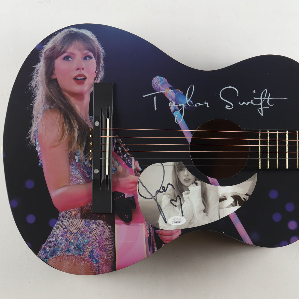 Taylor Swift Signed with a "Heart" 38" "Eras Tour" Acoustic Guitar (JSA)