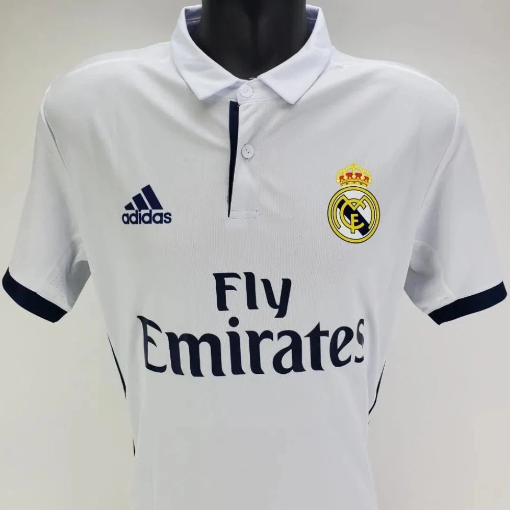 Karim Benzema Signed Real Madrid Adidas Climacool White Soccer Jersey GSSM