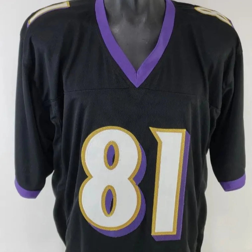 Anquan Boldin ” SB 49 Champs” Signed Baltimore Ravens Jersey (JSA Witness COA)