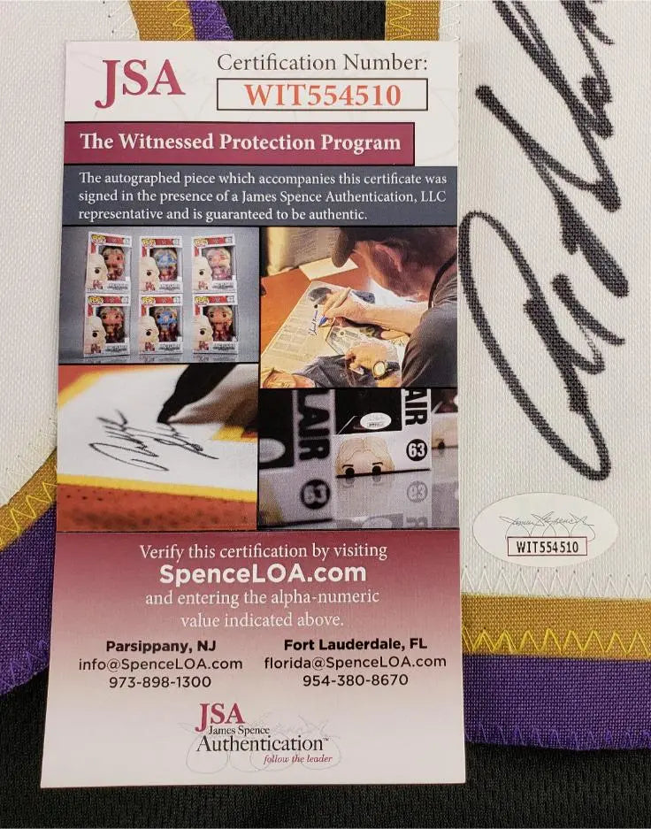 Anquan Boldin ” SB 49 Champs” Signed Baltimore Ravens Jersey (JSA Witness COA)