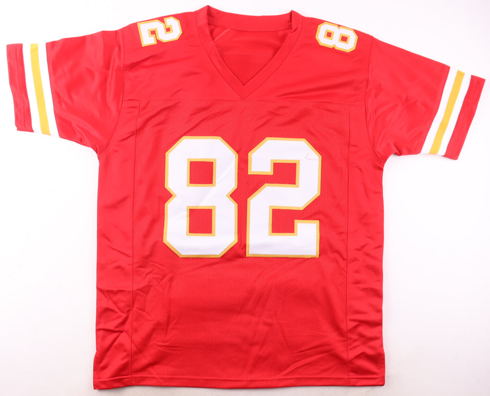 Dwayne Bowe Signed Chiefs Career Highlight Stat Jersey (JSA)