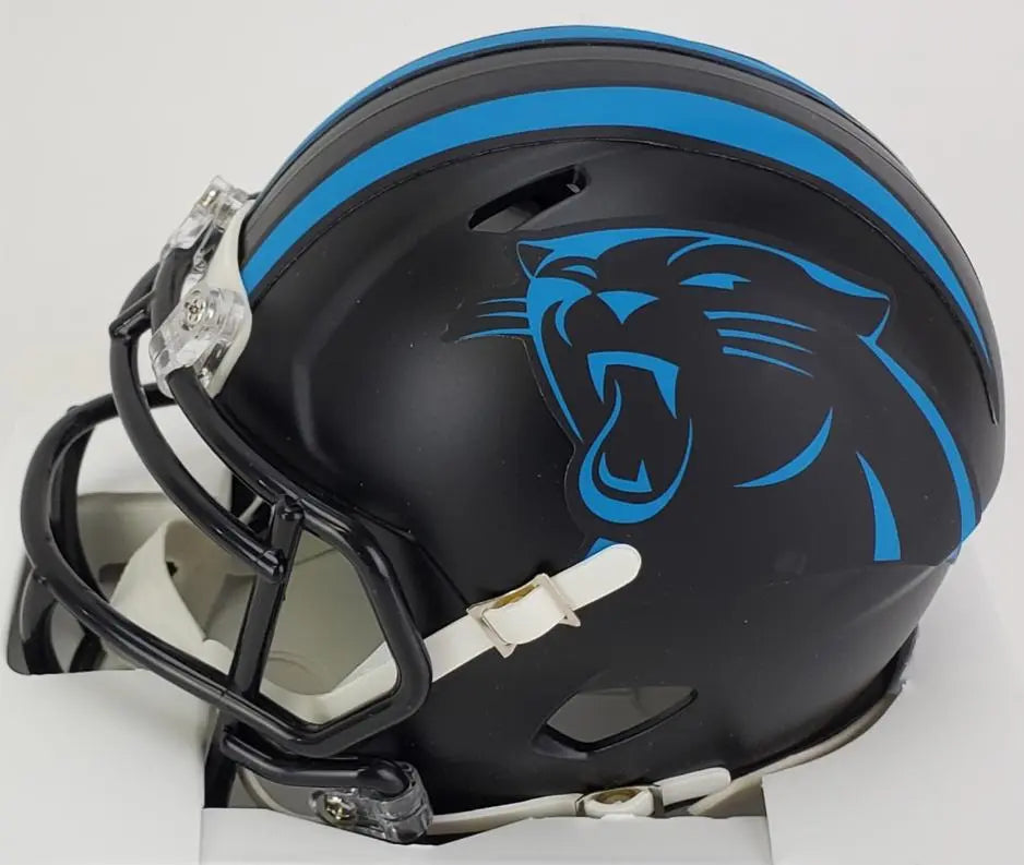 Brian Burns Signed Carolina Panthers Speed Mini Helmet (JSA Witness COA)