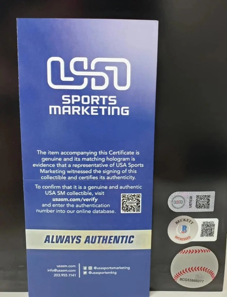 Miguel Cabrera Signed Tigers 16x20 Photo (2) (Beckett Witness Certified &amp; USASM COA)