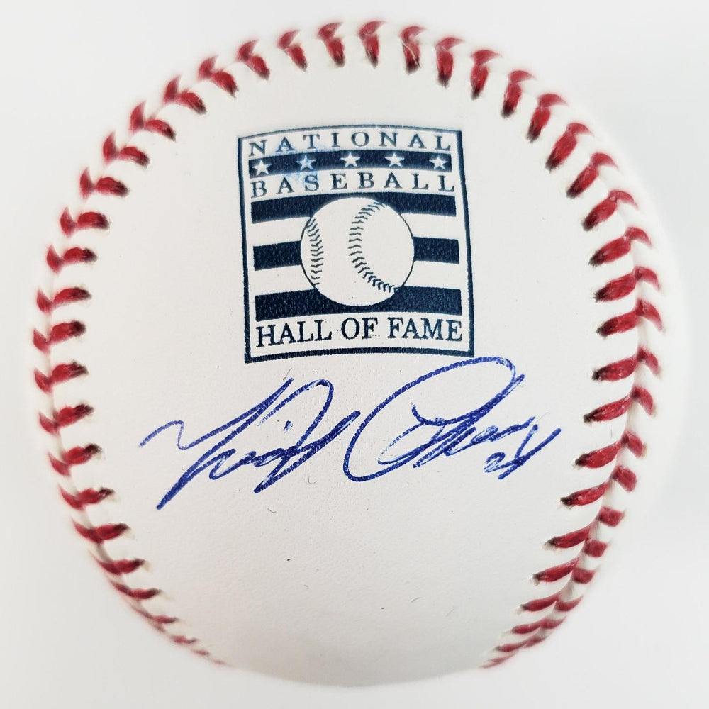 Miguel Cabrera Signed OML Hall of Fame Baseball (Beckett Witness)