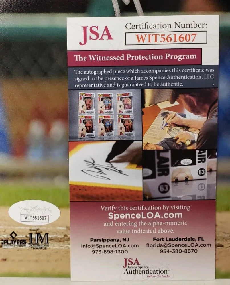 Miguel Cabrera Signed Tigers 16x20 Photo (JSA COA)