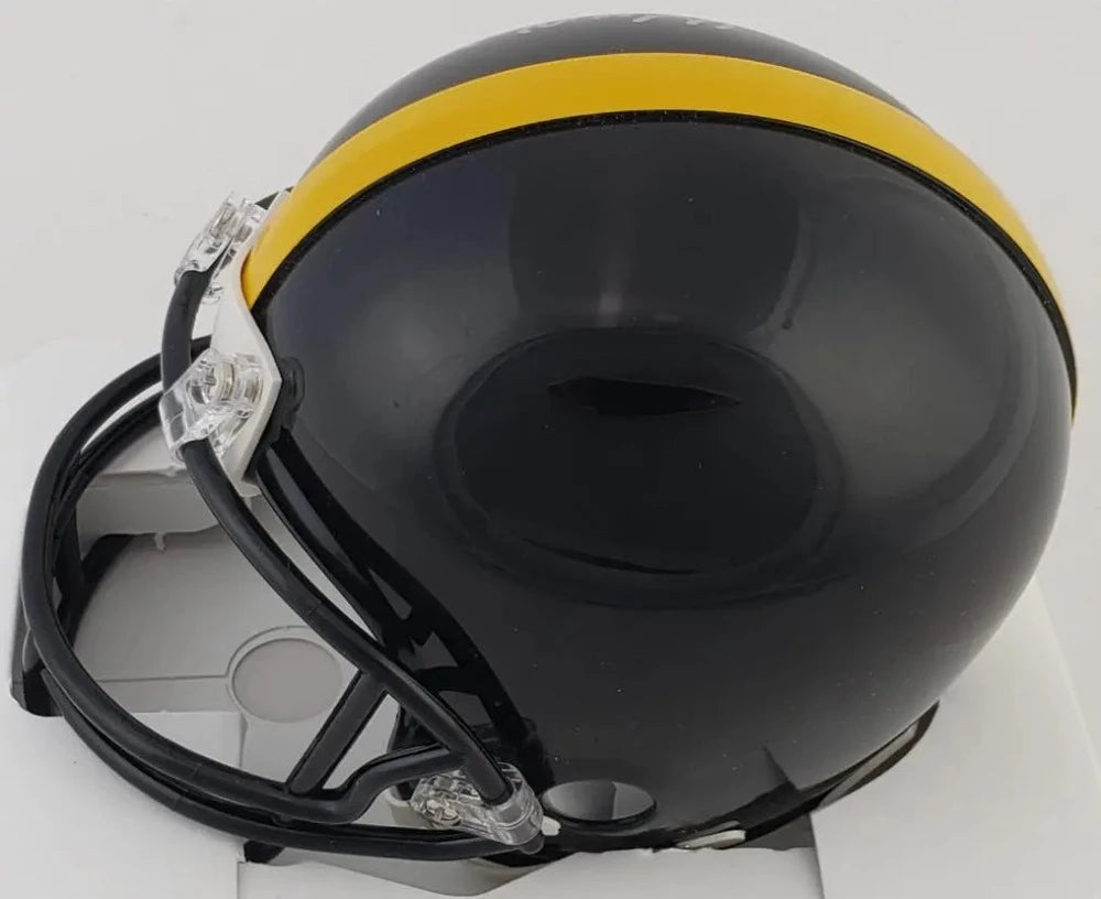 Chase Claypool “Mapletron” Signed Pittsburgh Steelers Speed Mini Helmet (Beckett Witness Certified)
