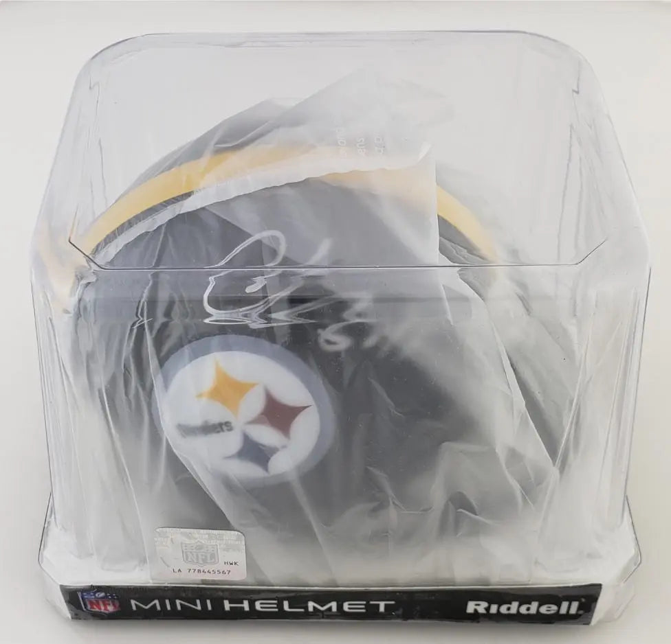 Chase Claypool Signed Pittsburgh Steelers Mini Helmet (Beckett Witness Certified)