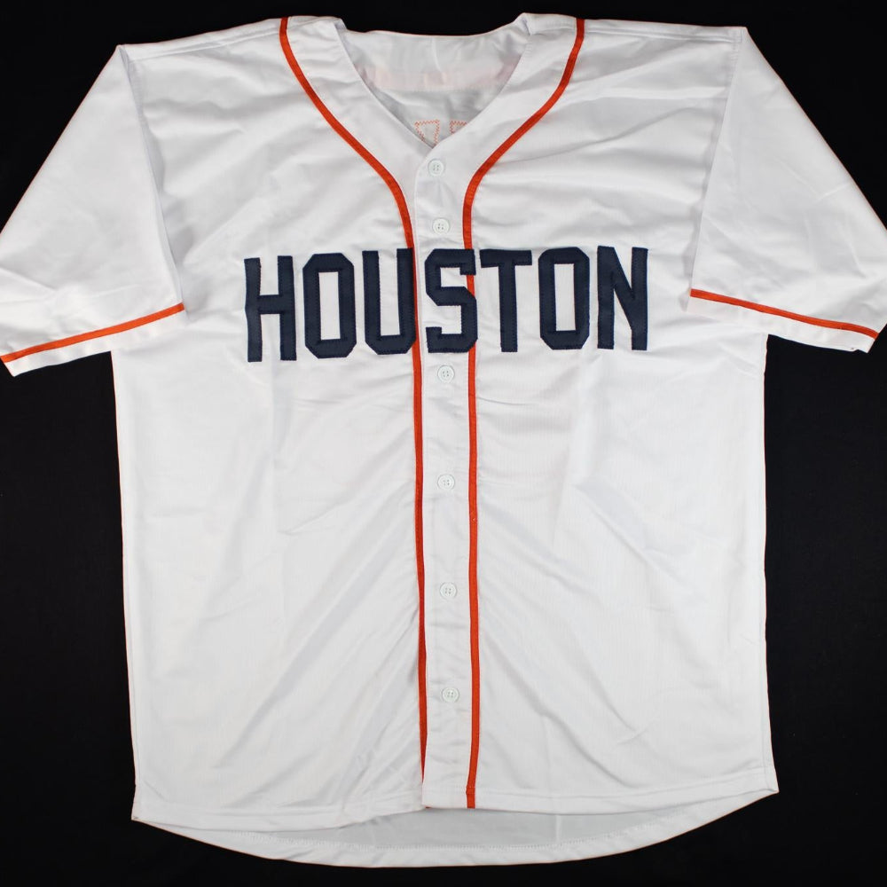 Cristian Javier "2022 WS Game 4 No Hitter" Signed Houston Astros Jersey (GT Sports)