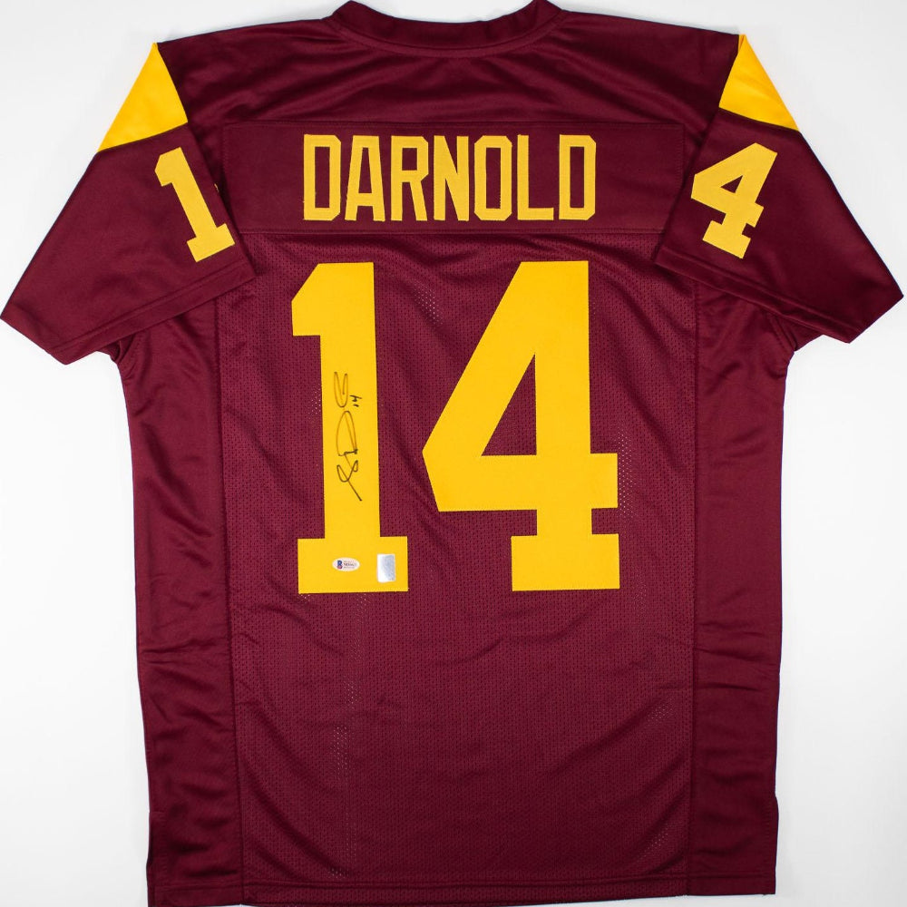 Sam Darnold Signed USC Trojans Jersey (Beckett)