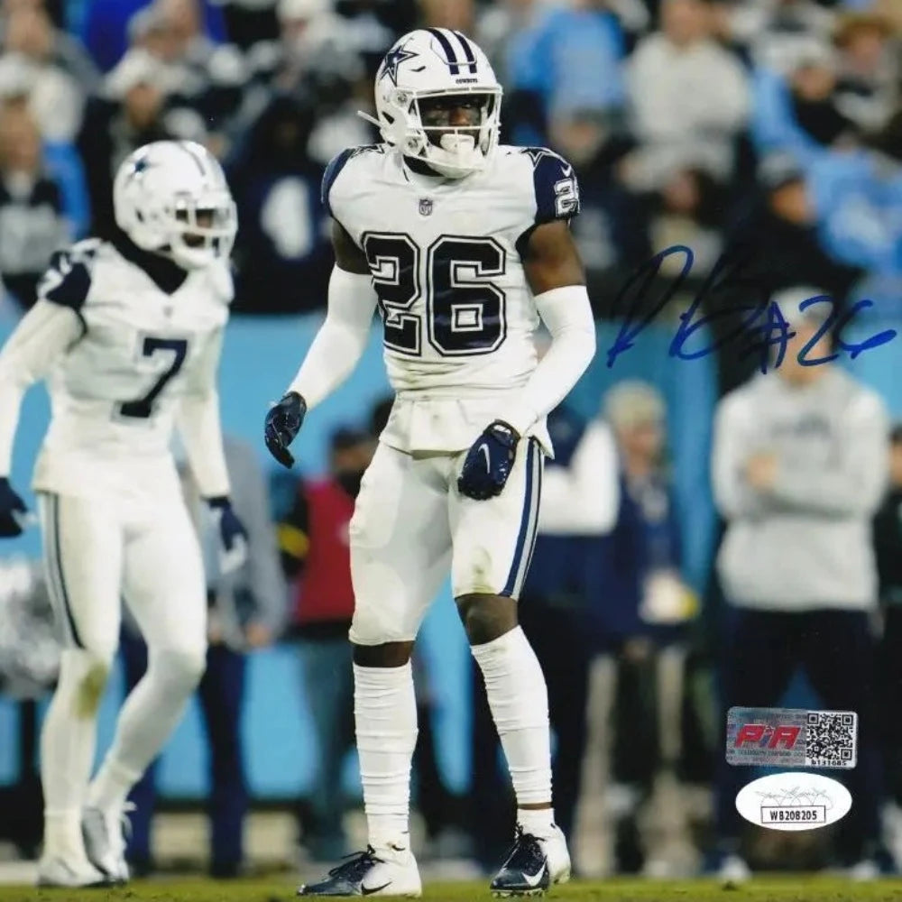 Daron Bland Signed Dallas Cowboys 8×10 Photo (JSA Witness COA & Players Ink Certified)