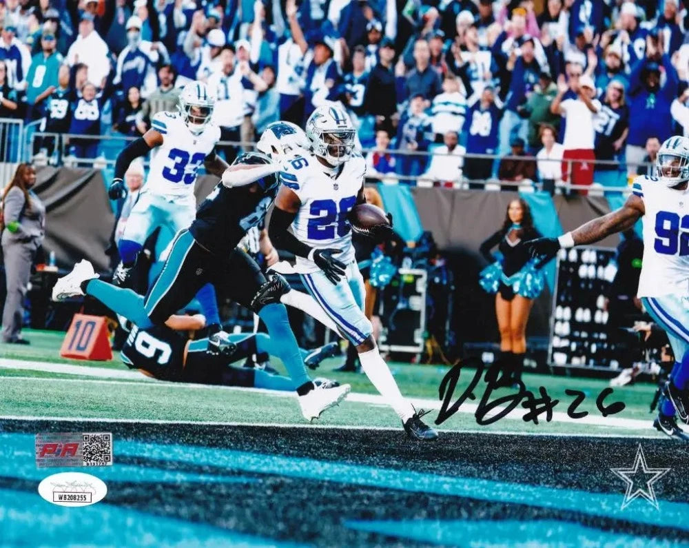 Daron Bland Signed Dallas Cowboys 8×10 Photo (2) (JSA Witness COA &amp; Players Ink Certified)