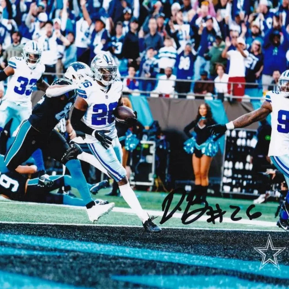 Daron Bland Signed Dallas Cowboys 8×10 Photo (2) (JSA Witness COA & Players Ink Certified)