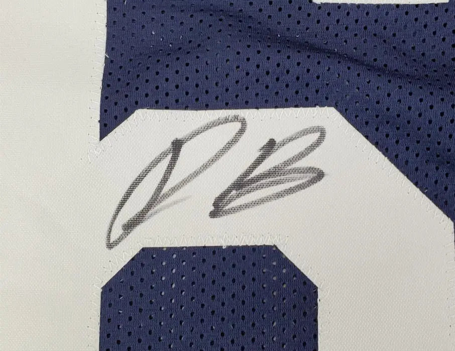 Daron Bland Signed Dallas Cowboys Blue/White Jersey (JSA COA &amp; Players Ink)