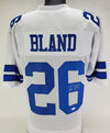 Daron Bland Signed Dallas Cowboys White Jersey (JSA COA)