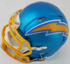 Deandre Carter Signed Los Angeles Chargers Flash Alternate Speed Mini Helmet