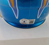 Deandre Carter Signed Los Angeles Chargers Flash Alternate Speed Mini Helmet