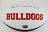 DeAndre Swift Signed Georgia Bulldogs Logo Football (Fanatics Certified)