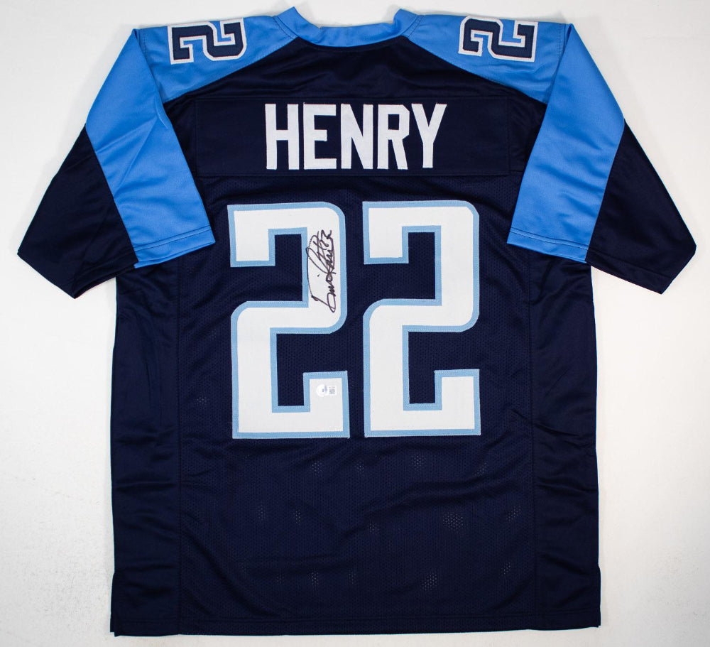 Derrick Henry Signed Titans Jersey (Beckett COA)