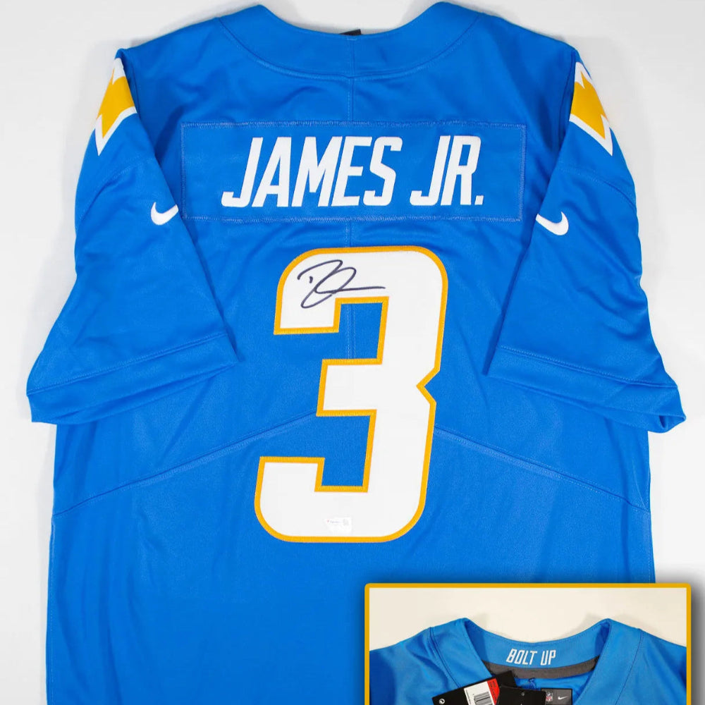 Derwin James Signed Los Angeles Chargers Nike NFL Authentic Limited Jersey (Fanatics Certified)