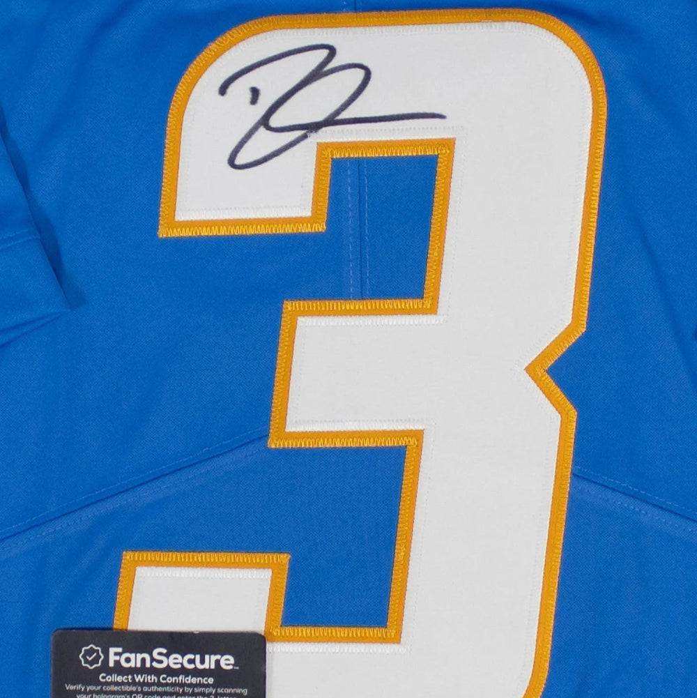 Derwin James Signed Los Angeles Chargers Nike NFL Authentic Limited Jersey (Fanatics Certified)