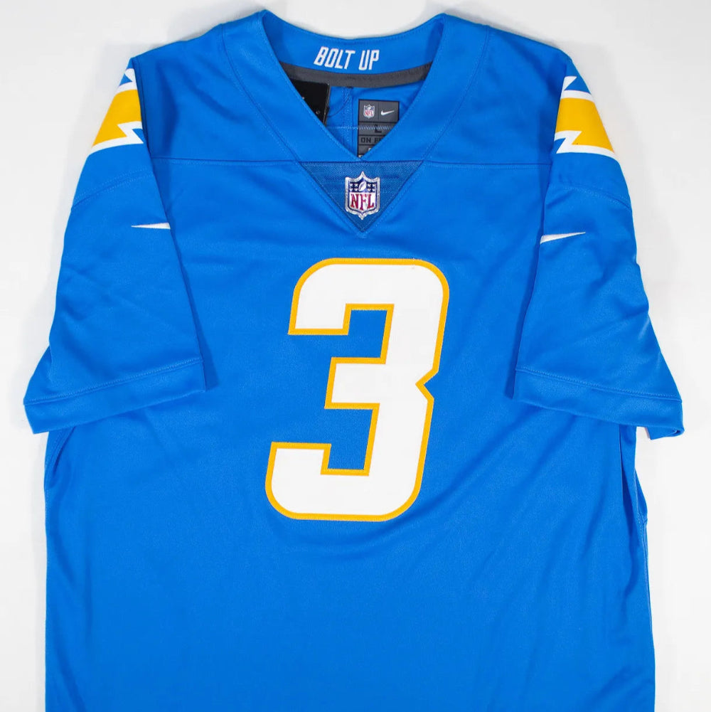 Derwin James Signed Los Angeles Chargers Nike NFL Authentic Limited Jersey (Fanatics Certified)