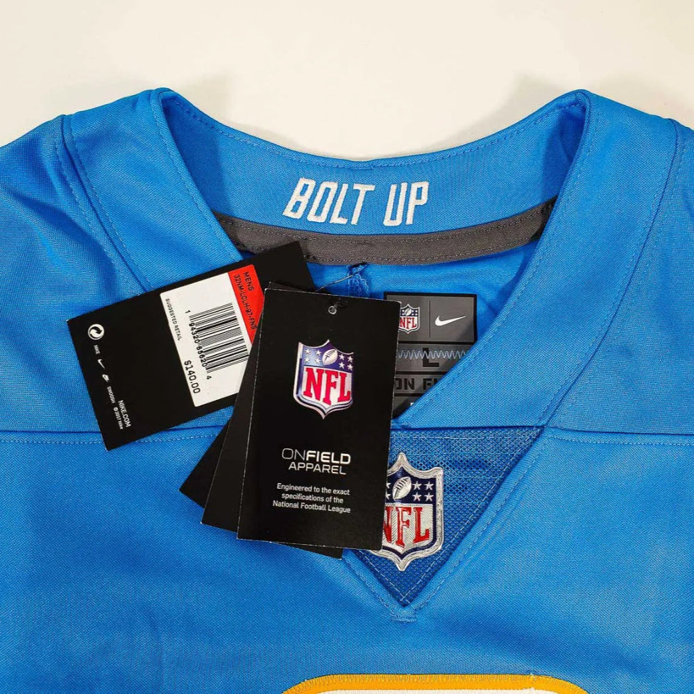 Derwin James Signed Los Angeles Chargers Nike NFL Authentic Limited Jersey (Fanatics Certified)